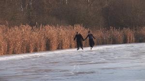 Wim und Donata Wenders begeben sich aufs Eis