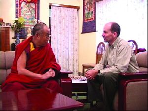 Der Dalai Lama im Gespräch mit Rick Ray
