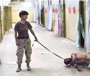 Eines der Skandal-Fotos aus dem Gefängnis in Bagdad
