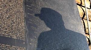 Tafel am Vietnam Veterans Memorial