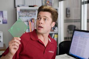 Chad (Brad Pitt) hat eine CD gefunden